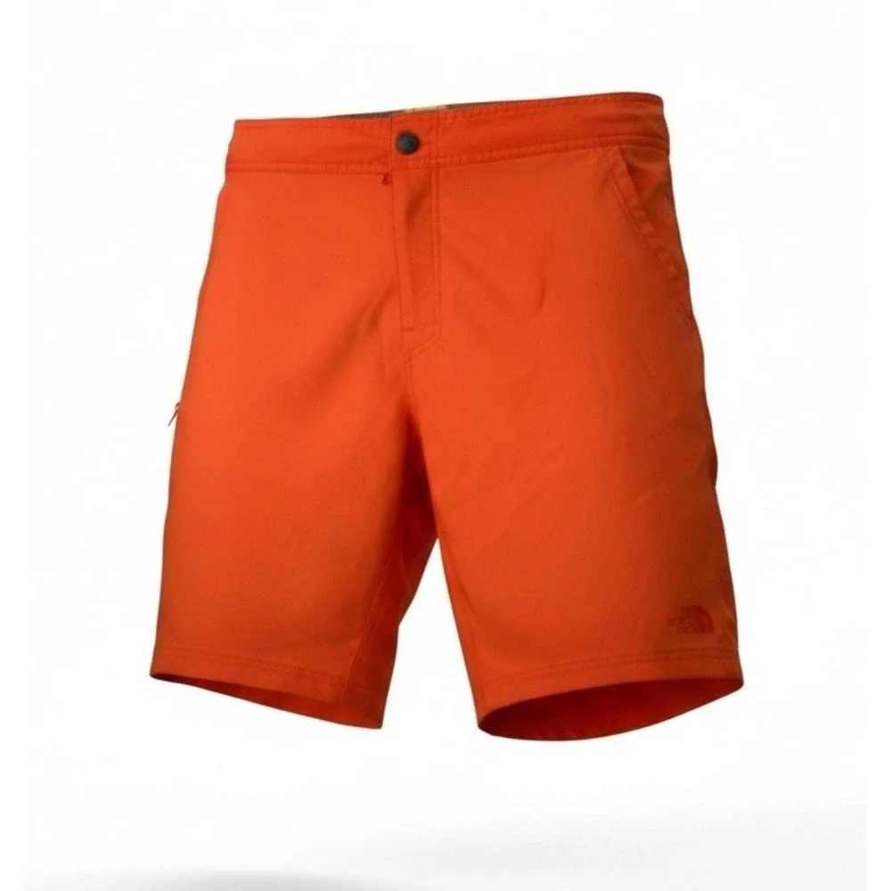 The‎ North Face Mens Orange Board Shorts Swim Trunks Size 40 Drawstring